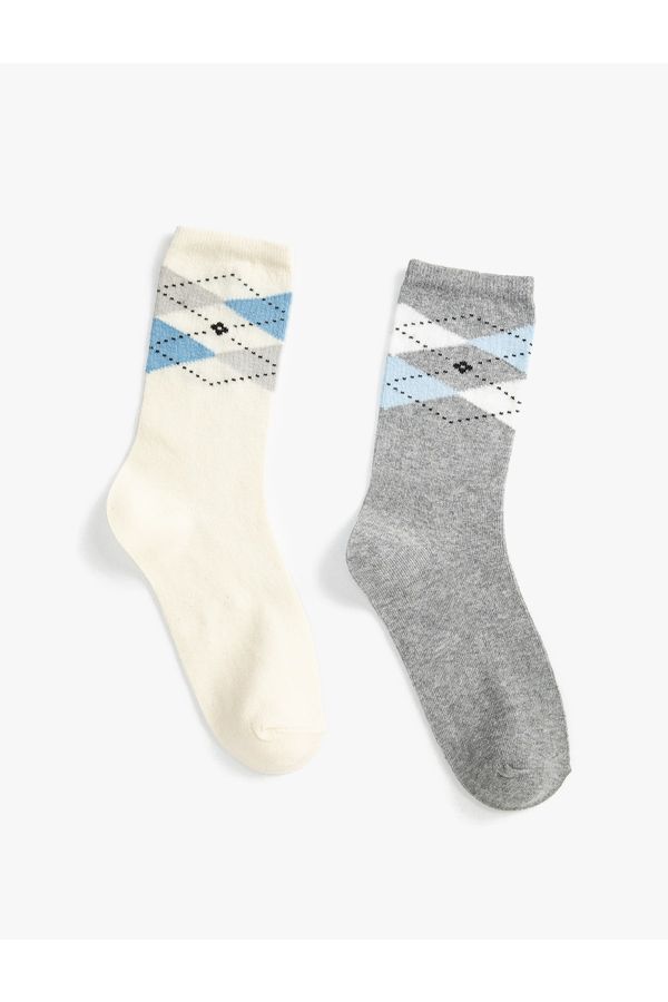 Koton Koton Socks - Blue - Pack 2