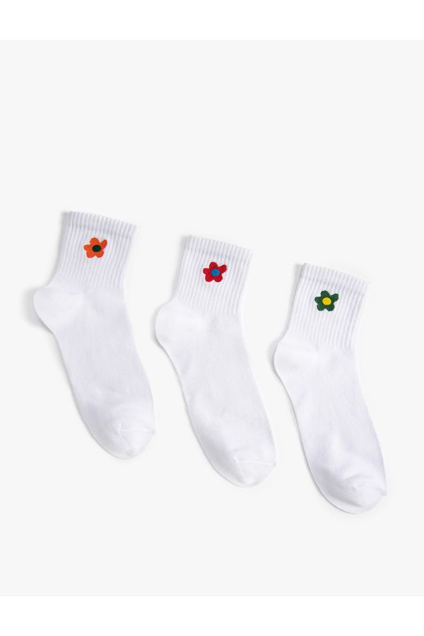 Koton Koton Socks - Ecru - 3 pack