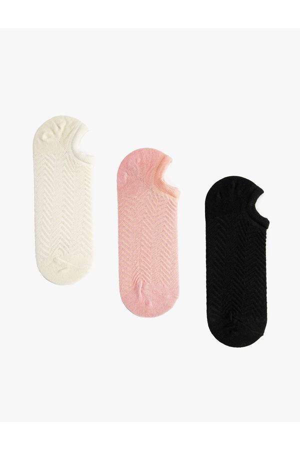 Koton Koton Socks - Ecru - 3 pack