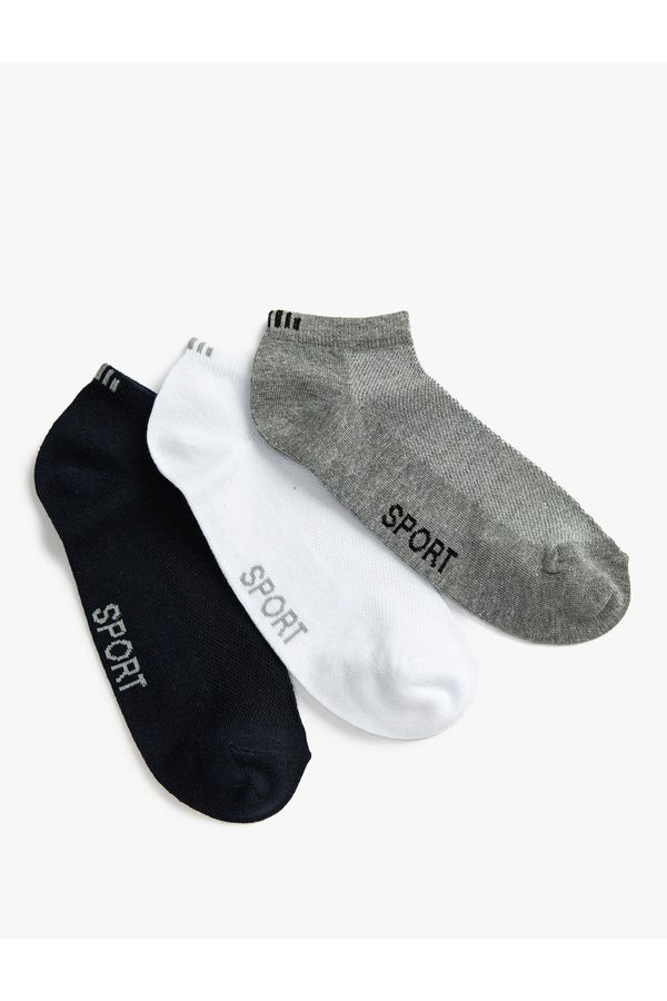 Koton Koton Socks - Gray - 3 pack