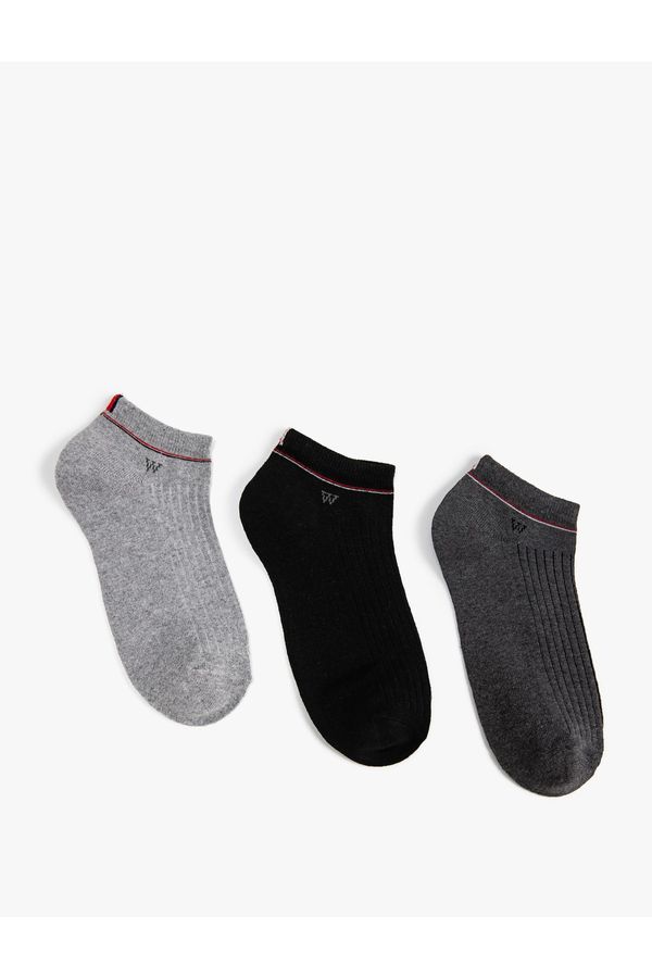 Koton Koton Socks - Gray - 3 pack