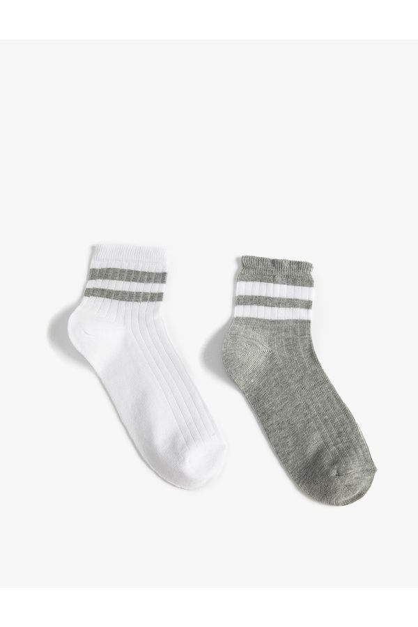 Koton Koton Socks - Gray - Pack 2