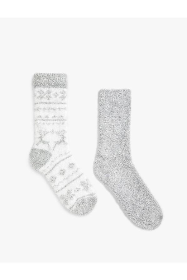 Koton Koton Socks - Gray - Pack 2