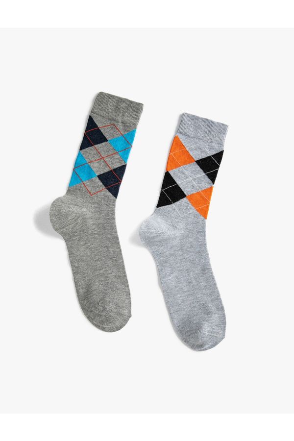 Koton Koton Socks - Gray - Pack 2