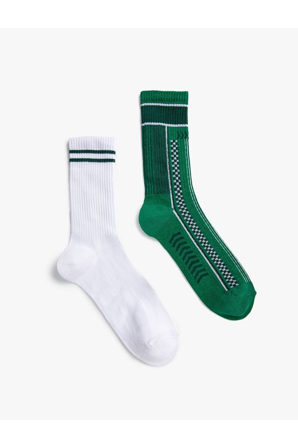 Koton Koton Socks - Green - Pack 2