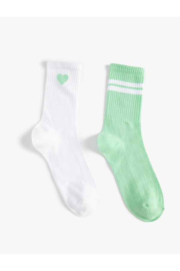 Koton Koton Socks - Green - Pack 2