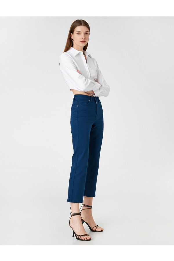 Koton Koton Spanish Crop Leg Jeans Slim Fit - Victoria Jean