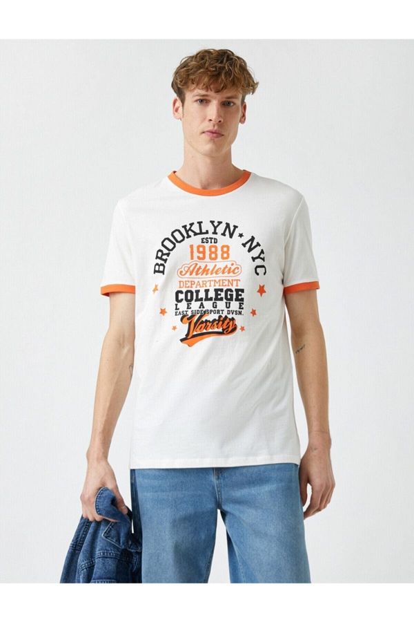 Koton Koton Standard Fit Printed T-Shirt