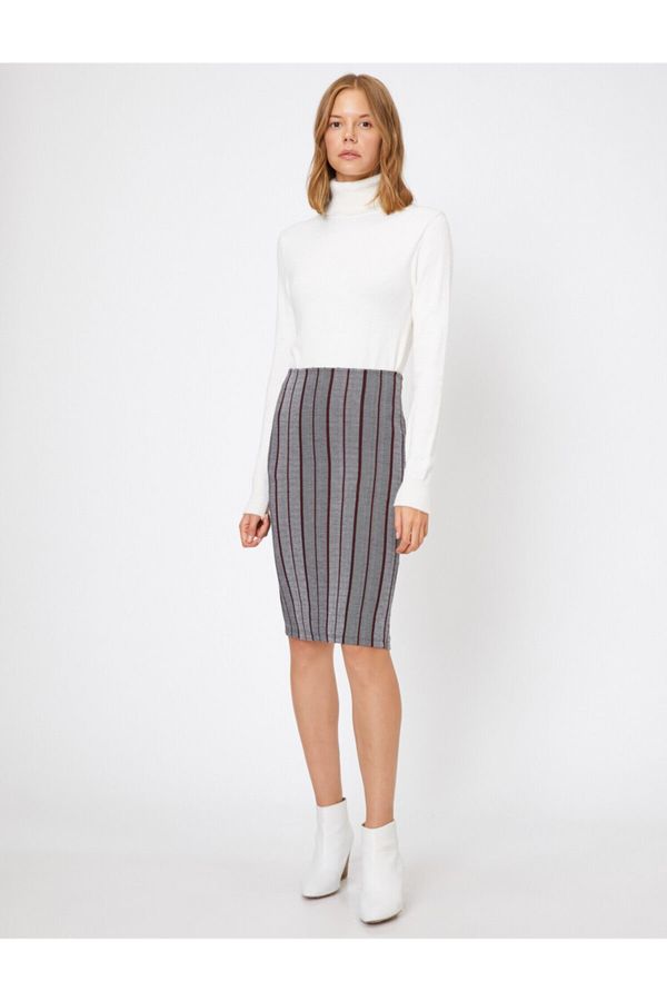 Koton Koton Striped Skirt