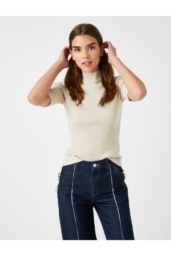 Koton Koton Sweater - Beige - Relaxed fit