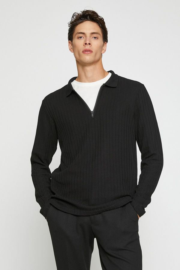 Koton Koton Sweater - Black - Regular fit