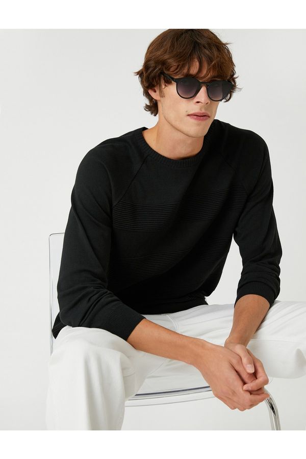 Koton Koton Sweater - Black - Regular