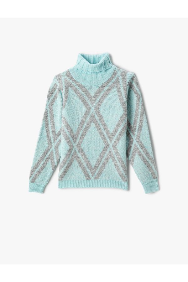 Koton Koton Sweater - Blue - Regular