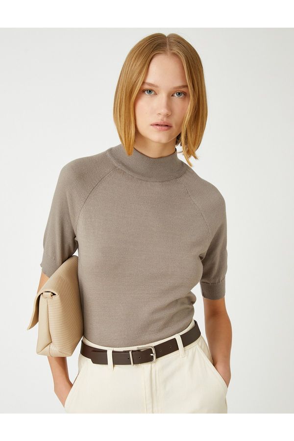 Koton Koton Sweater - Brown - Regular fit