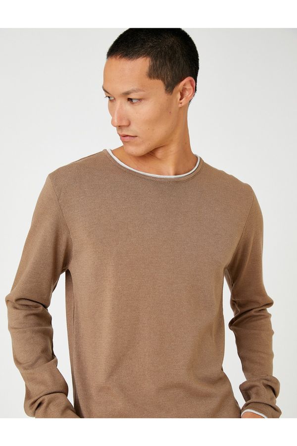 Koton Koton Sweater - Brown - Regular