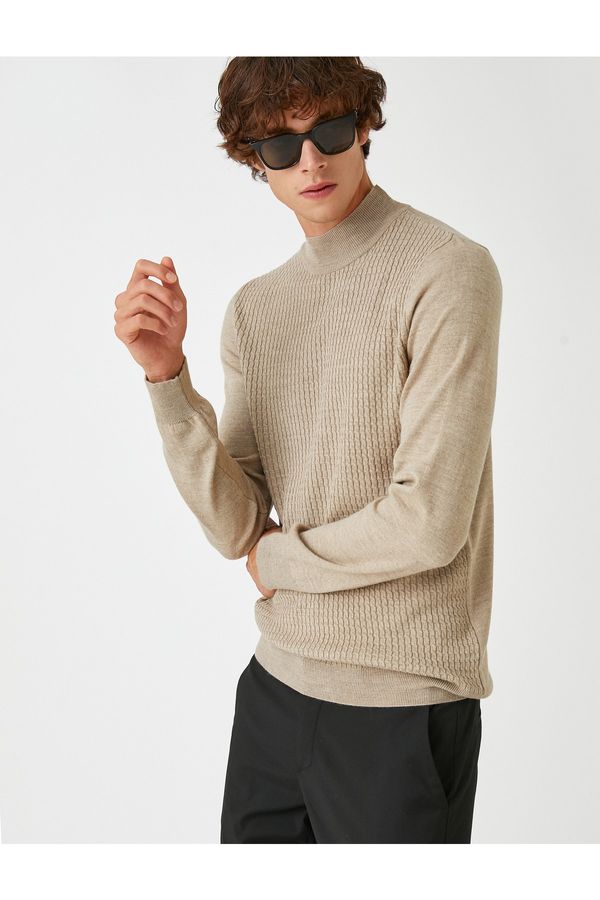 Koton Koton Sweater - Ecru - Regular