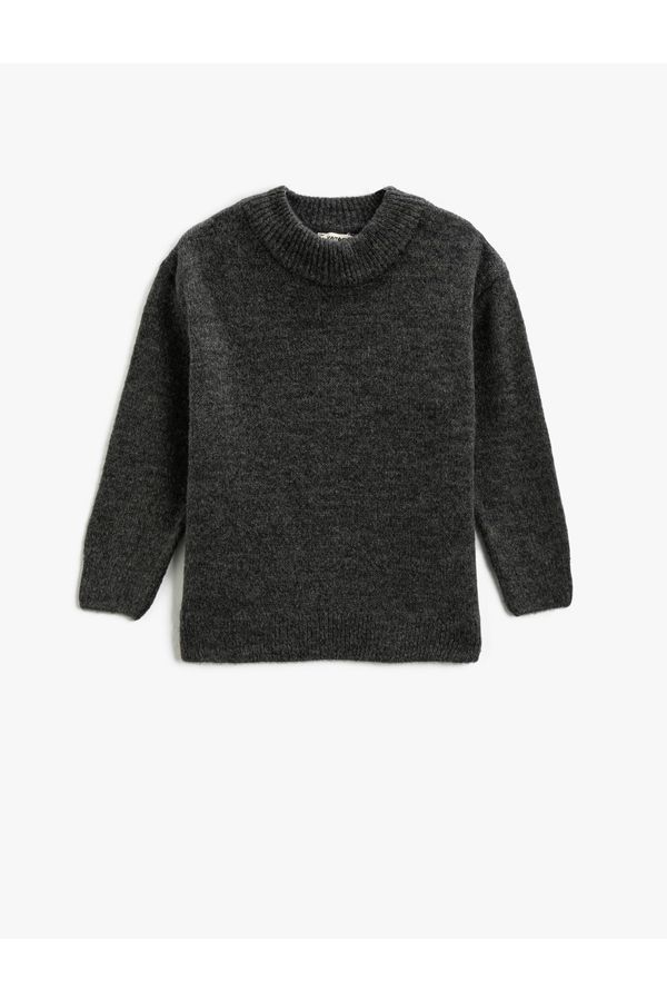 Koton Koton Sweater - Gray - Relaxed