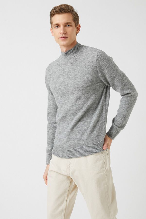 Koton Koton Sweater - Gray - Relaxed