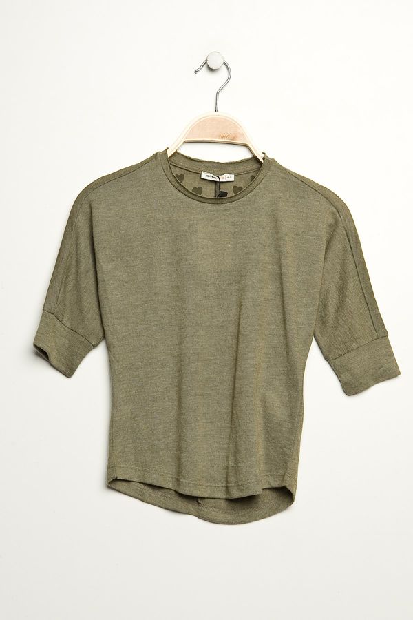 Koton Koton Sweater - Khaki - Regular fit