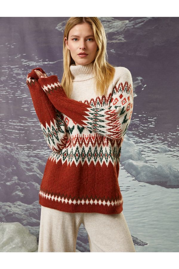 Koton Koton Sweater - Multi-color - Oversize