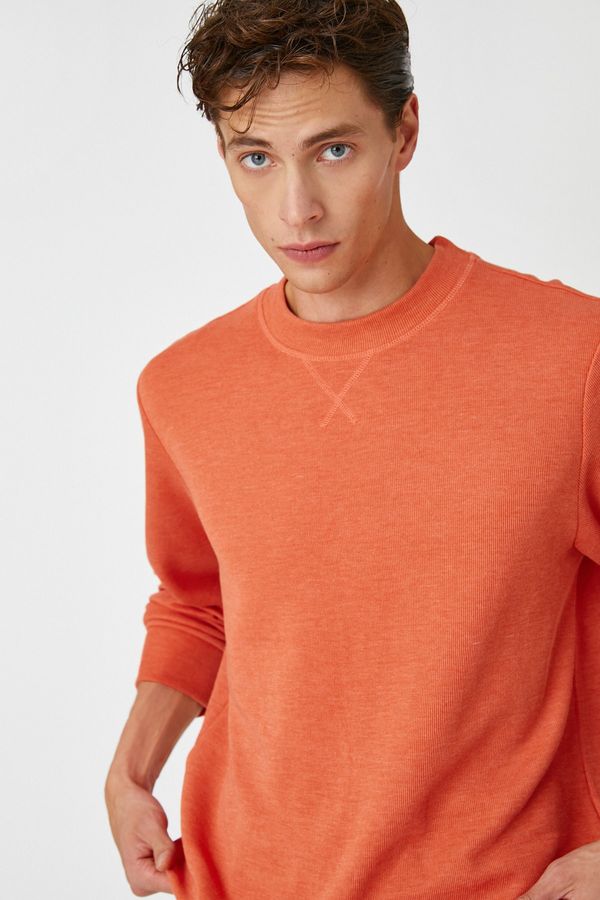 Koton Koton Sweater - Orange - Regular