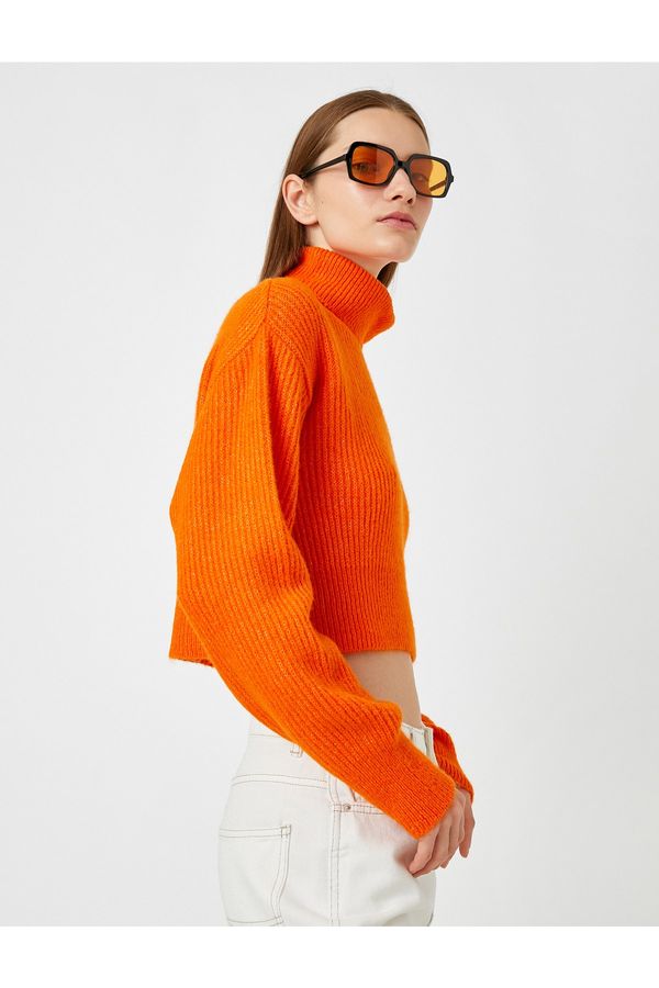 Koton Koton Sweater - Orange - Relaxed