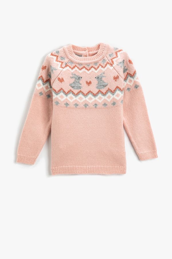 Koton Koton Sweater - Pink - Relaxed