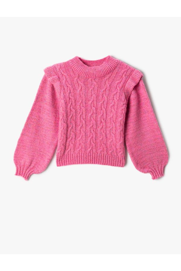 Koton Koton Sweater - Pink - Standard