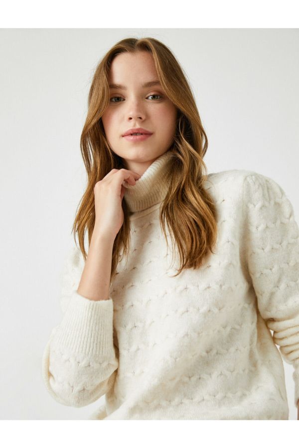 Koton Koton Sweater - White - Regular fit