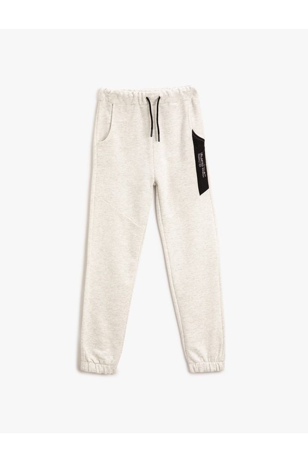 Koton Koton Sweatpants - Ecru - Joggers