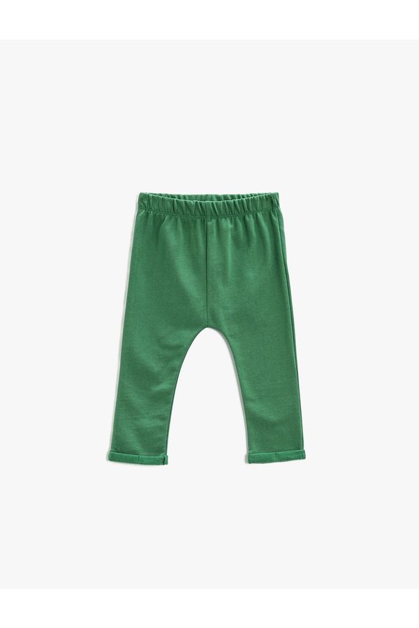 Koton Koton Sweatpants - Green - Slim