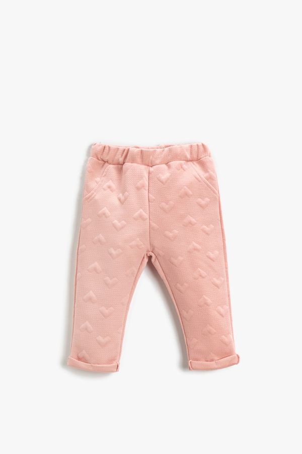 Koton Koton Sweatpants - Pink - Slim