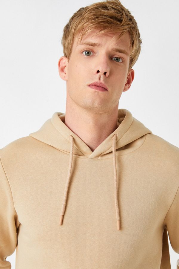 Koton Koton Sweatshirt - Beige - Regular fit