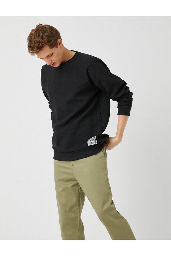 Koton Koton Sweatshirt - Black - Regular fit