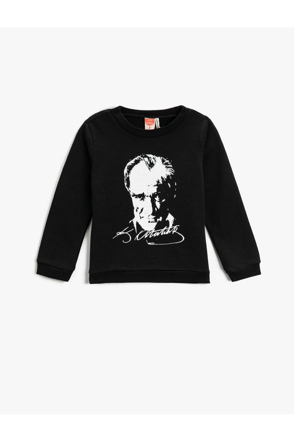 Koton Koton Sweatshirt - Black - Regular fit