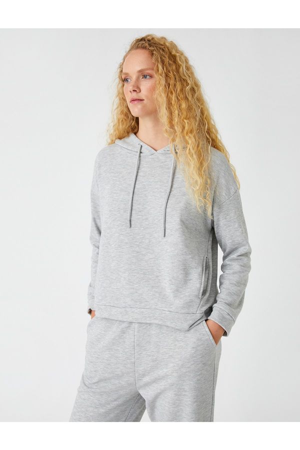 Koton Koton Sweatshirt - Gray - Regular fit