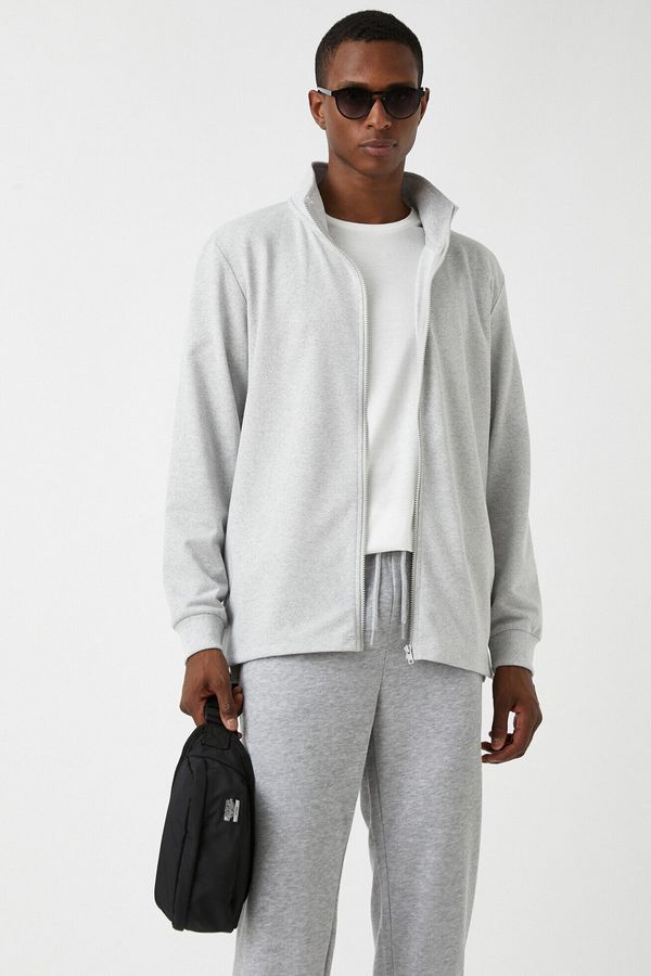 Koton Koton Sweatshirt - Gray - Regular fit