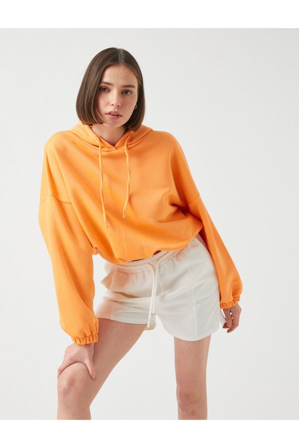 Koton Koton Sweatshirt - Orange - Regular fit