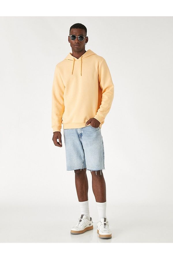 Koton Koton Sweatshirt - Orange - Regular fit