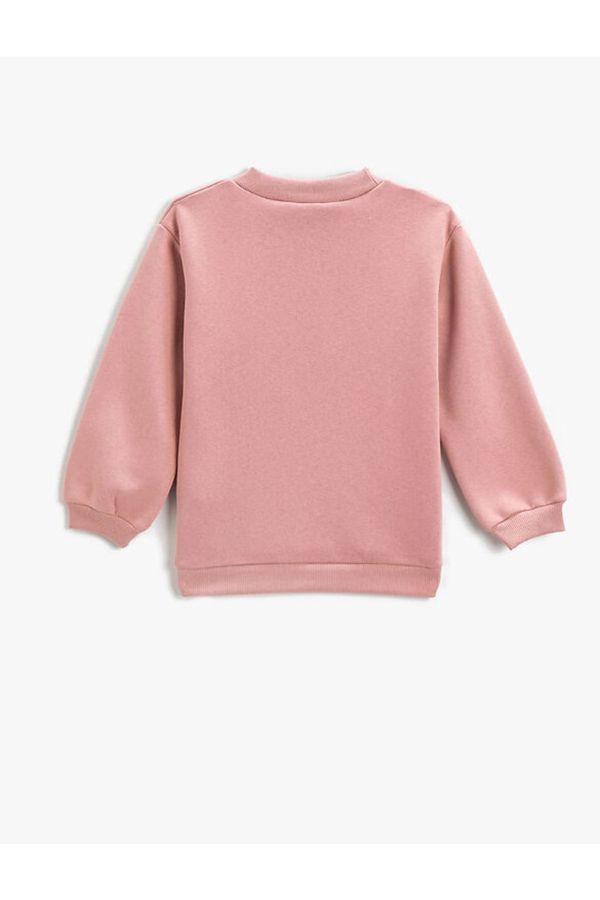 Koton Koton Sweatshirt - Pink - Relaxed fit