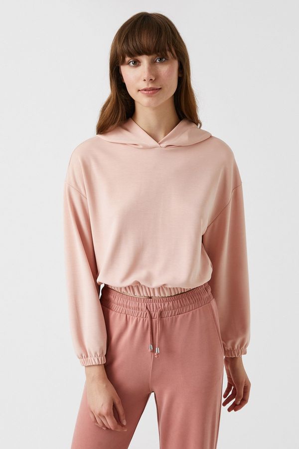 Koton Koton Sweatshirt - Pink - Relaxed fit