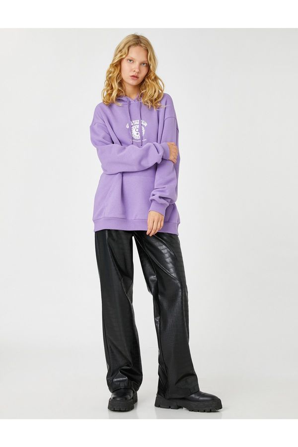 Koton Koton Sweatshirt - Purple - Regular