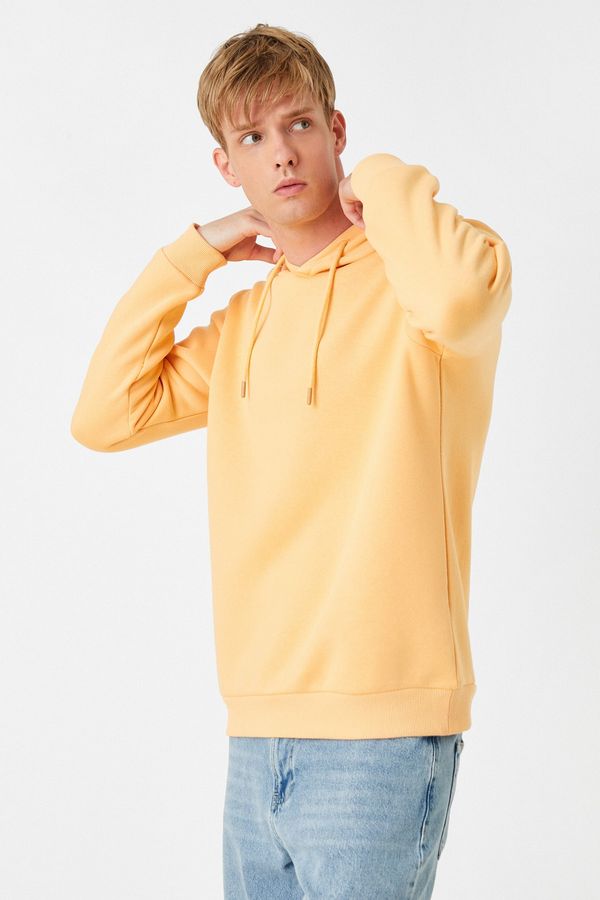 Koton Koton Sweatshirt - Yellow - Regular fit