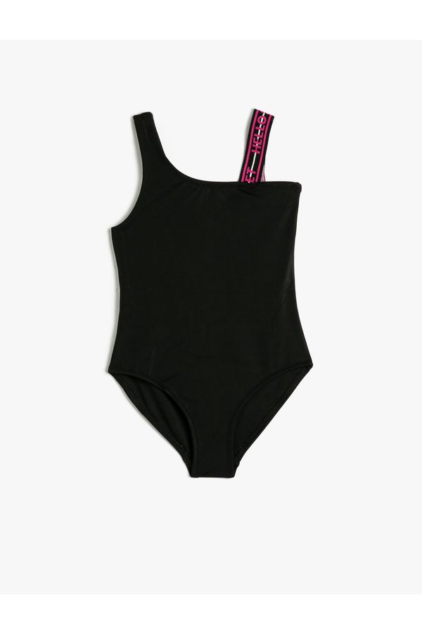 Koton Koton Swimsuit - Black - Plain