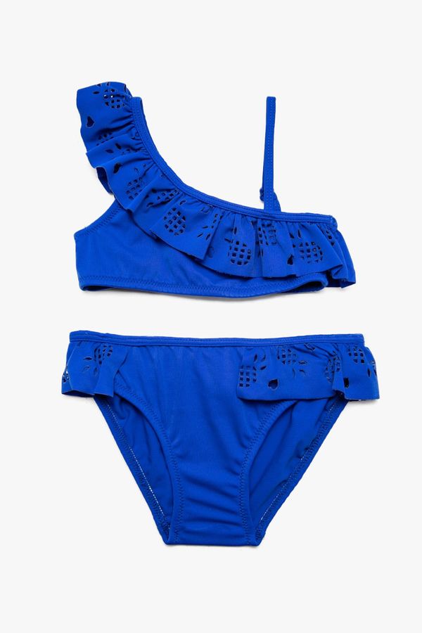 Koton Koton Swimsuit - Blue - Plain