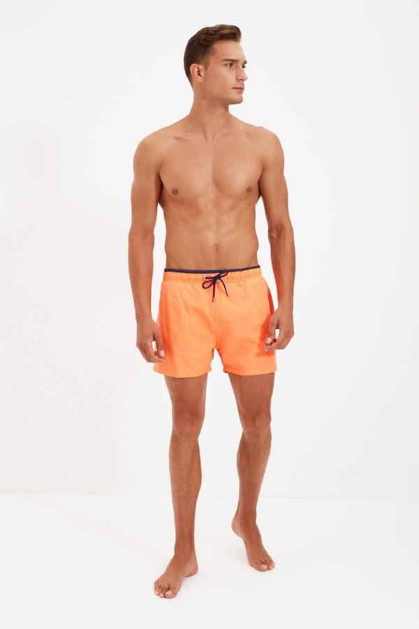 Koton Koton Swimsuit - Orange - Plain