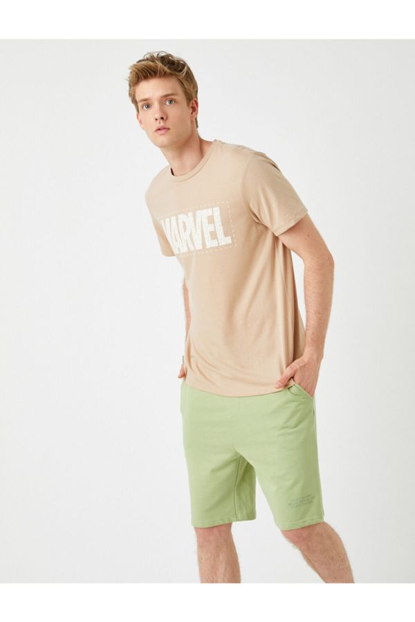 Koton Koton T-Shirt - Beige - Regular fit