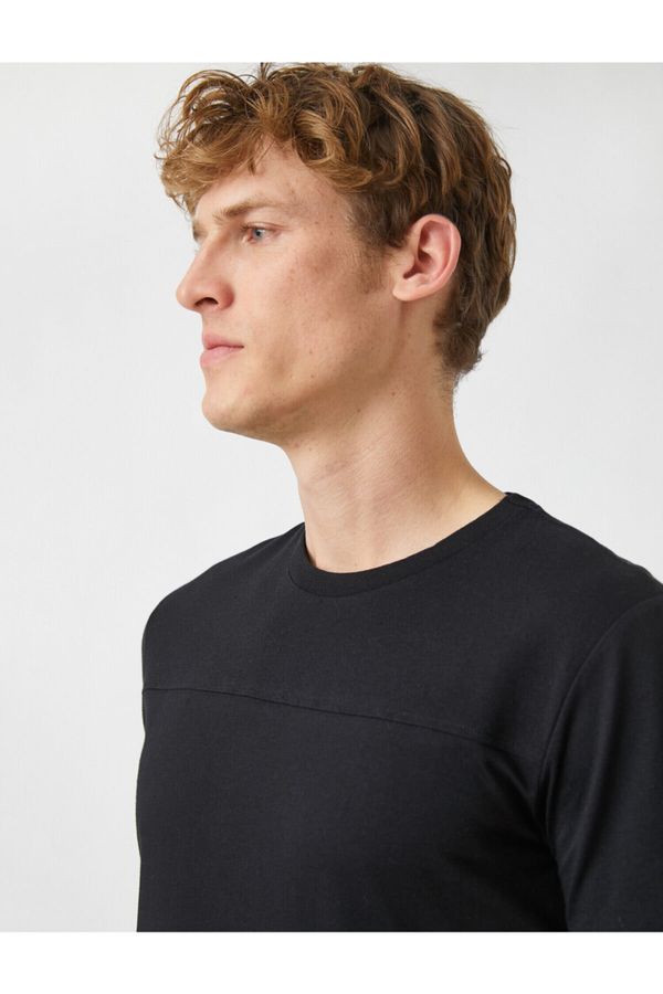 Koton Koton T-Shirt - Black - Fitted