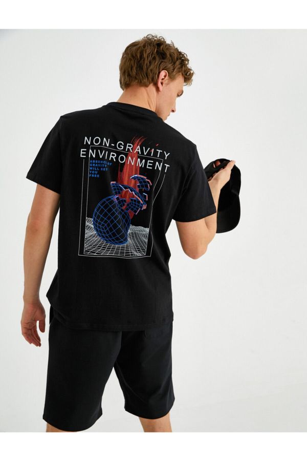 Koton Koton T-Shirt - Black - Fitted