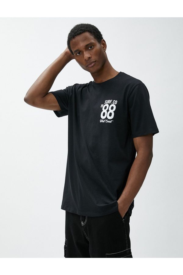 Koton Koton T-Shirt - Black - Regular fit